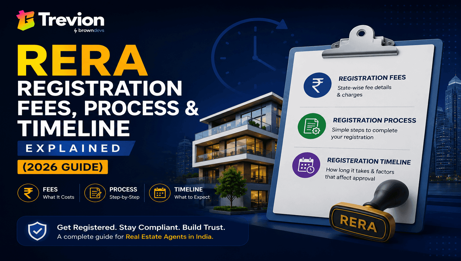 RERA Registration Fees, Process and Timeline Explained (2026)