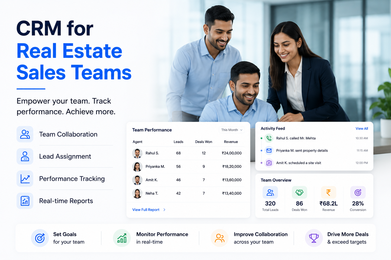 CRM for Real Estate Sales Teams
